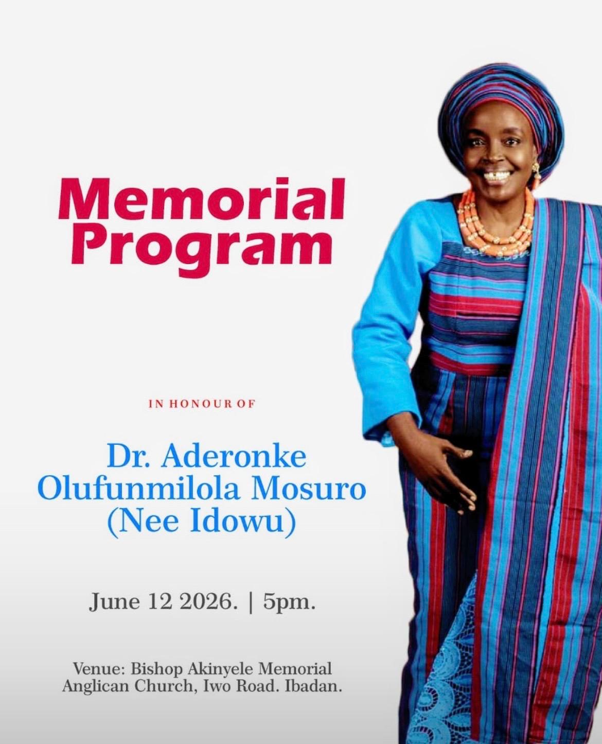 Memorial Program